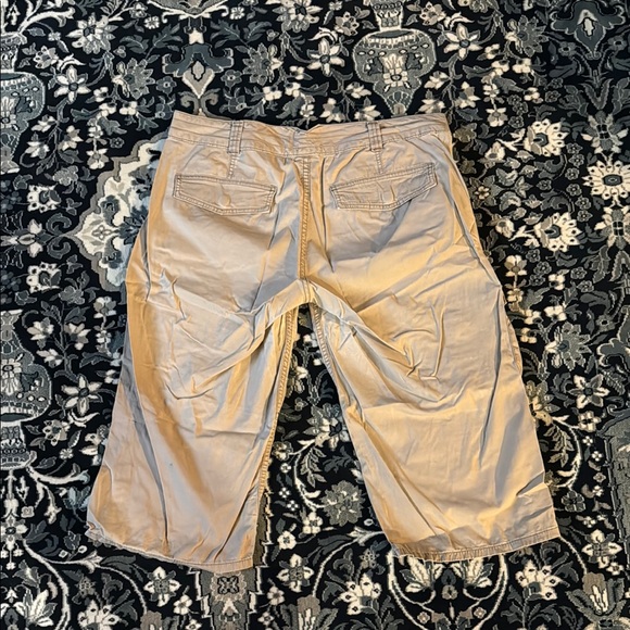 Tan Calvin Klein Jeans Cargo Shorts - Picture 3 of 5